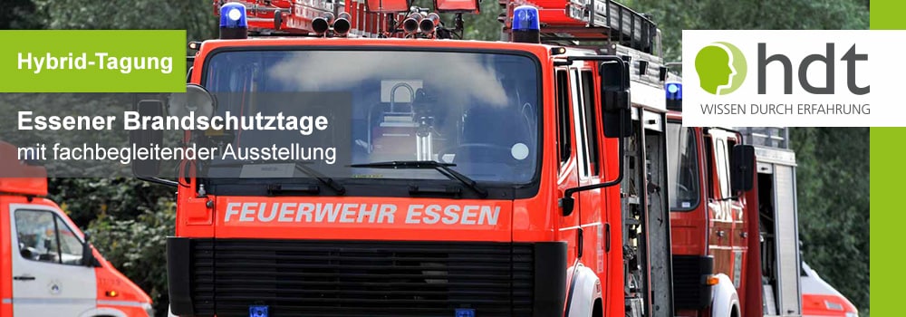 Veranstaltungshinweis HDT-Gesamtprogramm Brandschutz